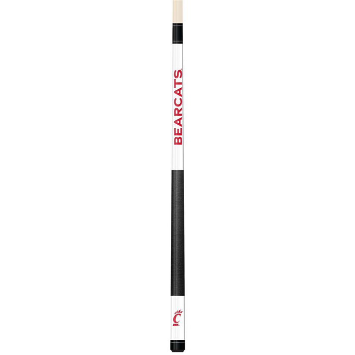 Cincinnati Bearcats White Laser Etched Cue