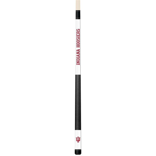 Indiana Hoosiers White Laser Etched Cue