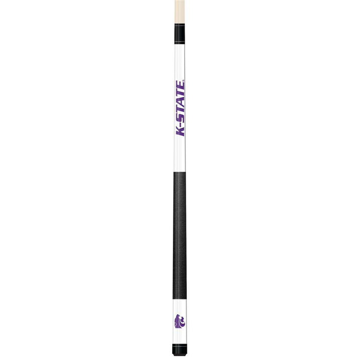 Kansas State Wildcats White Laser Etched Cue