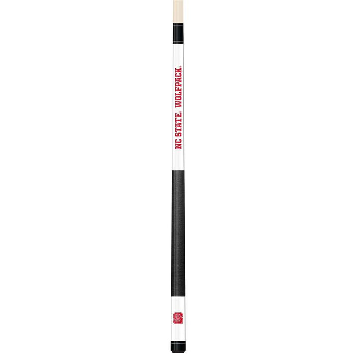 North Carolina State Wolfpack White Laser Etched Cue