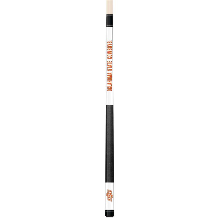 Oklahoma State Cowboys White Laser Etched Cue