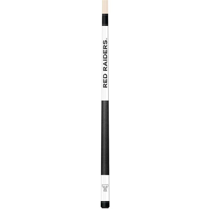 Texas Tech Red Raiders White Laser Etched Cue