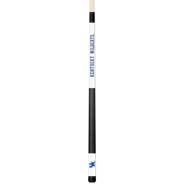Kentucky Wildcats White Laser Etched Cue