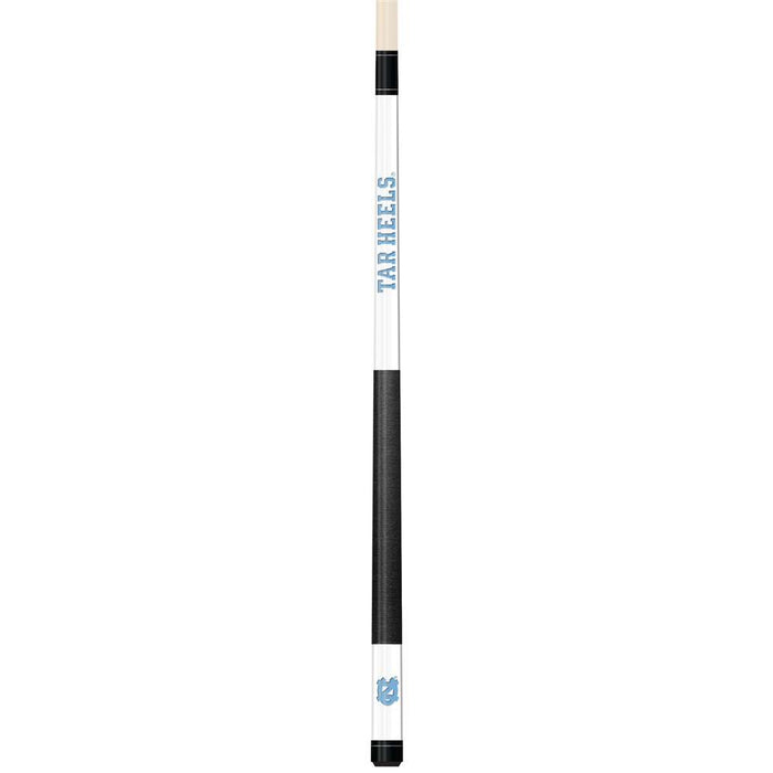 North Carolina Tar Heels White Laser Etched Cue