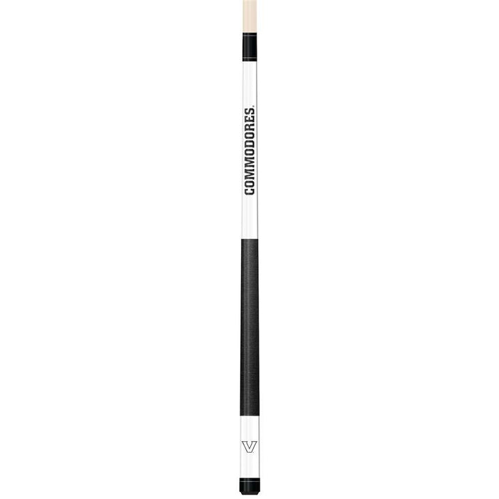Vanderbilt Commodores White Laser Etched Cue