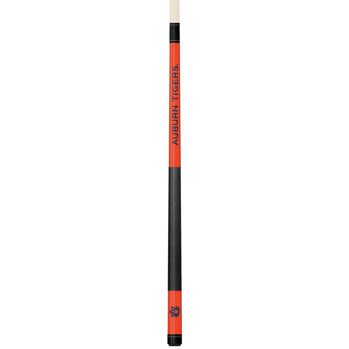 Auburn Tigers Colored Laser Etched Cue