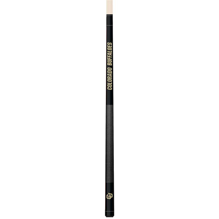 Colorado Buffaloes Colored Laser Etched Cue