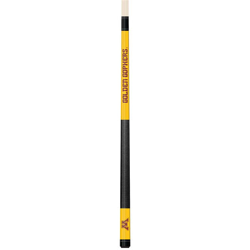 Minnesota Golden Gophers Colored Laser Etched Cue