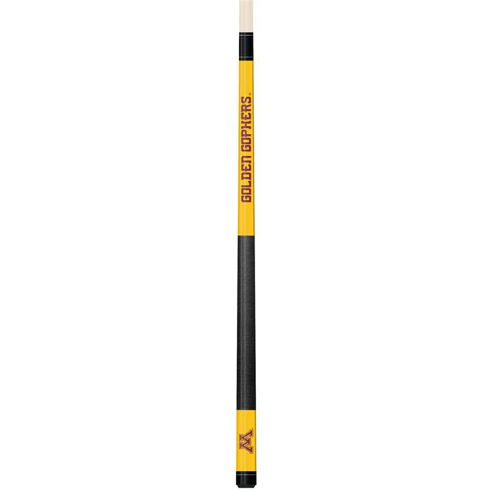 Minnesota Golden Gophers Colored Laser Etched Cue