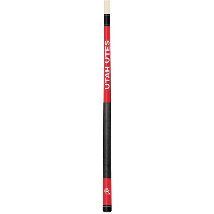 Utah Utes Colored Laser Etched Cue