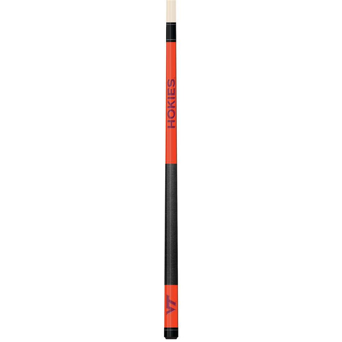 Virginia Tech Hokies Colored Laser Etched Cue