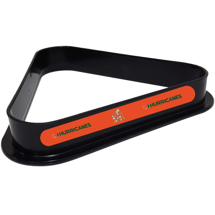 Miami Hurricanes  8 Ball Rack
