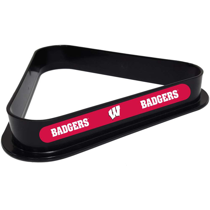 Wisconsin Badgers  8 Ball Rack