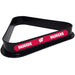 Wisconsin Badgers  8 Ball Rack