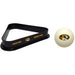 Missouri Tigers Cue Ball and 8 Ball Rack
