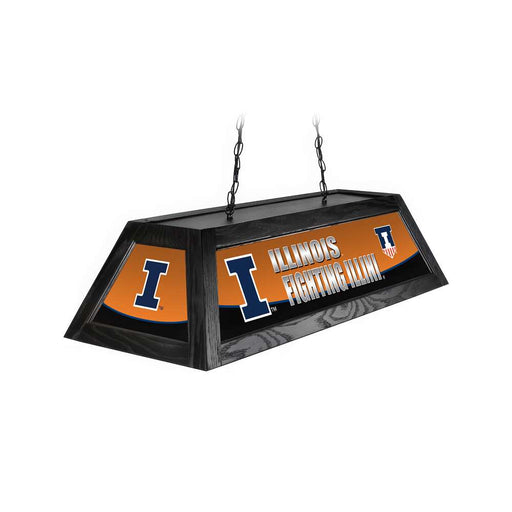 Illinois Fighting Illini Spirit Game Table Lamp