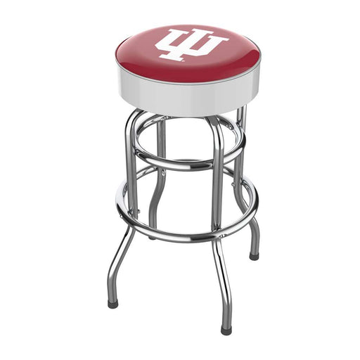 University of Indiana Chrome Bar Stool
