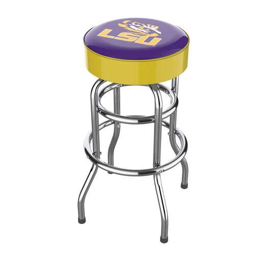 LSU Tigers Tigers Chrome Bar Stool