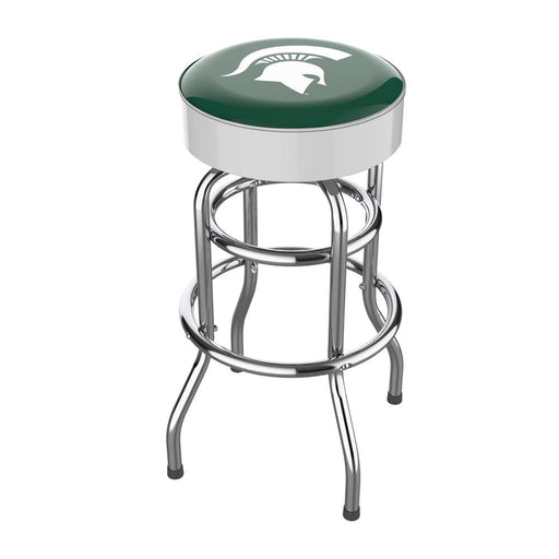 Michigan State Spartans Chrome Bar Stool