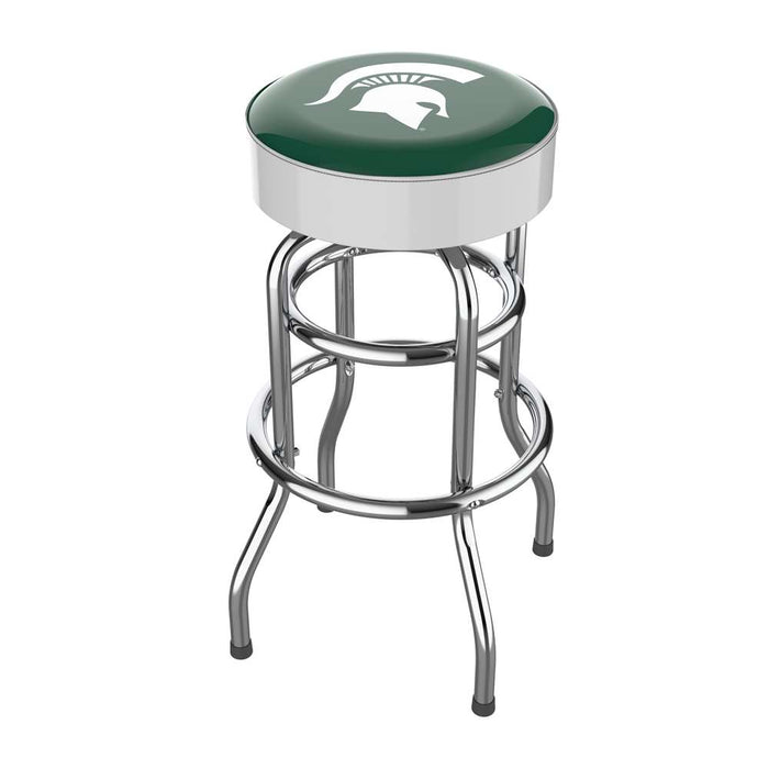 Michigan State Spartans Chrome Bar Stool