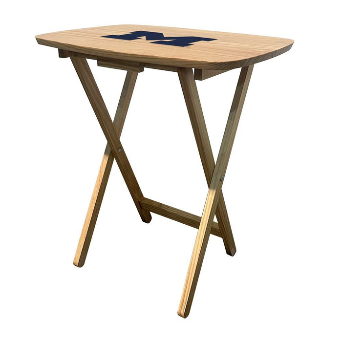 University of  Michigan Large Folding TV Tray Table