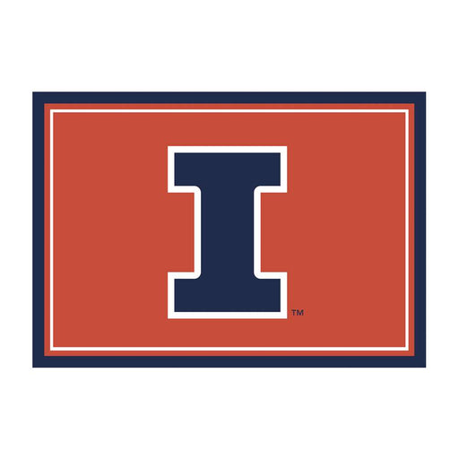 Illinois Fighting Illini 3x4 Area Rug