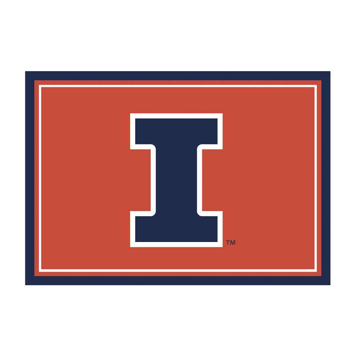 Illinois Fighting Illini 3x4 Area Rug