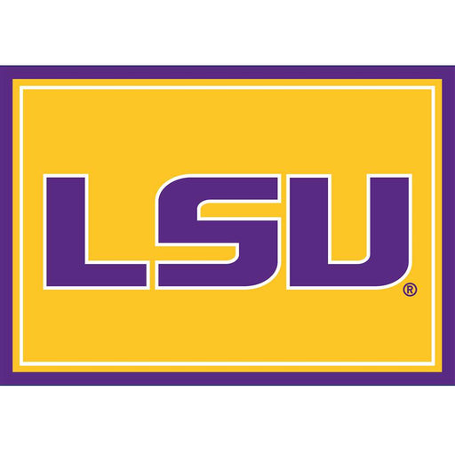 Louisiana State University LSU Tigers Tigers 3x4 Area Rug