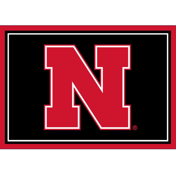 Nebraska Corn Huskers 3x4 Area Rug