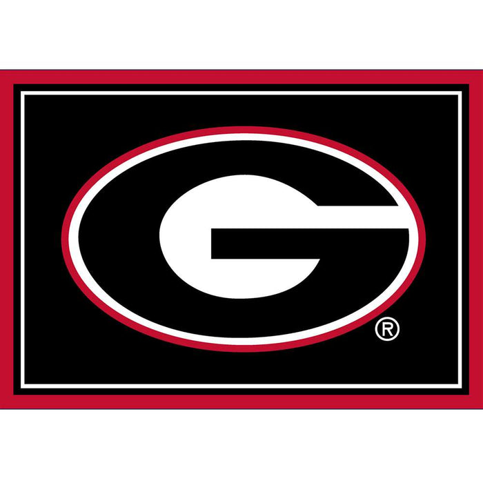 Georgia Bulldogs 3x4 Area Rug