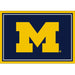 Michigan Wolverines 3x4 Area Rug