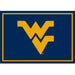West Virginia Mountaineers 3x4 Area Rug