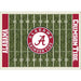 Alabama Crimson Tide 4x6 Homefield Rug