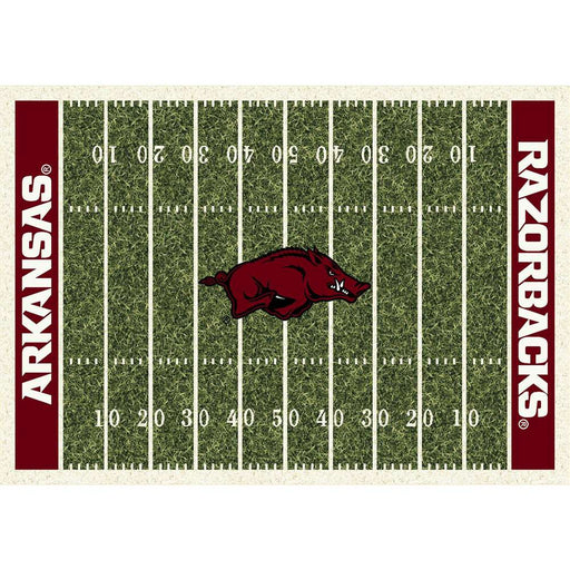Arkansas Razorbacks 4x6 Homefield Rug