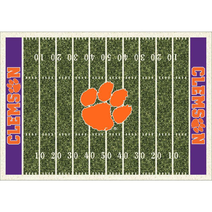 Clemson Tigers 4x6 Homefield Rug