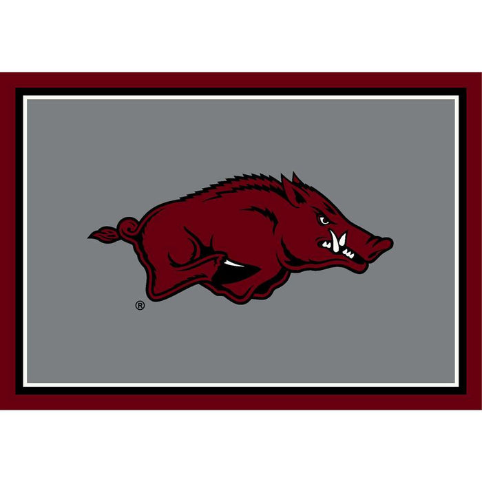 Arkansas Razorbacks 4x6 Spirit Rug