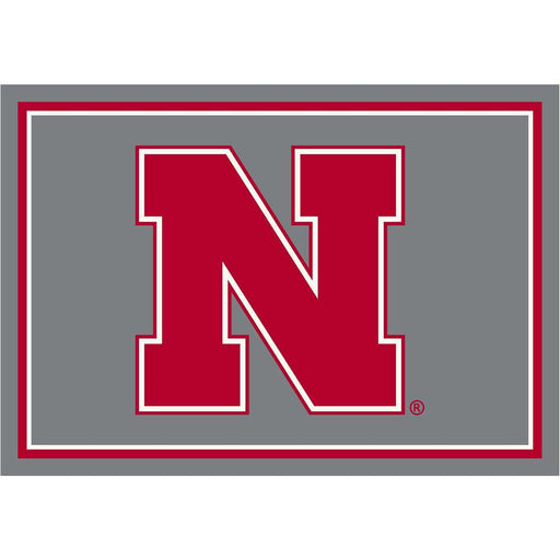 Nebraska Corn Huskers 4x6 Spirit Rug