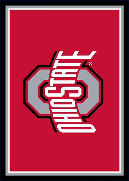 Ohio State Buckeyes 4x6 Spirit Rug