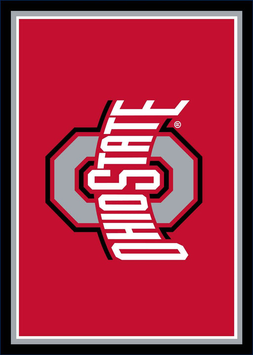 Ohio State Buckeyes 4x6 Spirit Rug