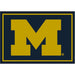 Michigan Wolverines 4x6 Spirit Rug