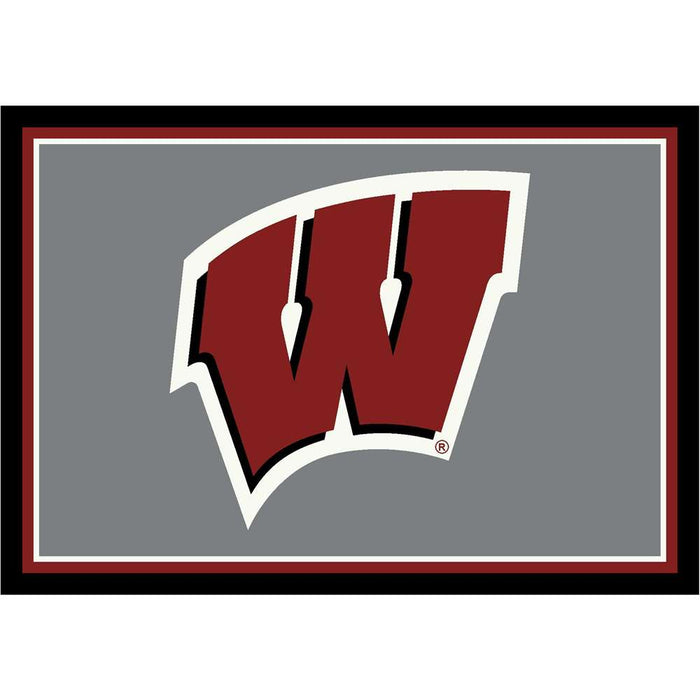 Wisconsin Badgers 4x6 Spirit Rug