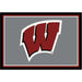 Wisconsin Badgers 4x6 Spirit Rug