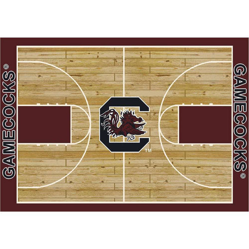 South Carolina Gamecocks 4x6 Courtside Rug