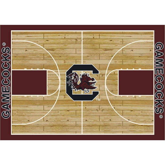 South Carolina Gamecocks 4x6 Courtside Rug