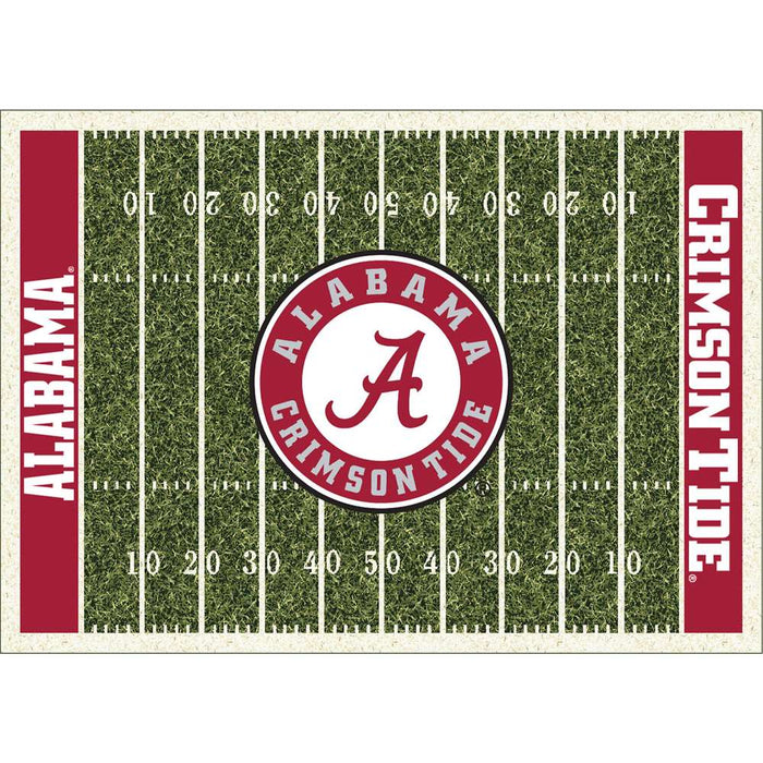 Alabama Crimson Tide 6x8 Homefield Rug