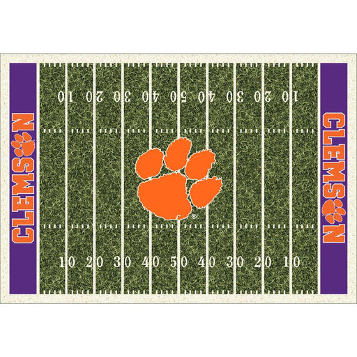 Clemson Tigers 6x8 Homefield Rug