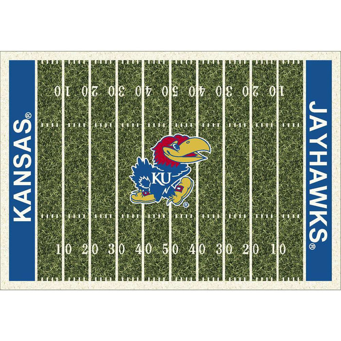 Kansas Jayhawks 6x8 Homefield Rug