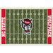 North Carolina State Wolfpack Wolfpack 6x8 Homefield Rug