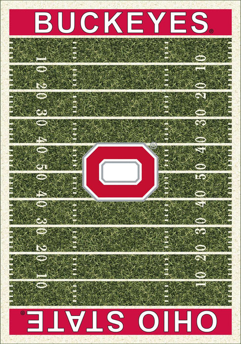 Ohio State Buckeyes 6x8 Homefield Rug