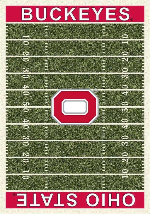 Ohio State Buckeyes 6x8 Homefield Rug
